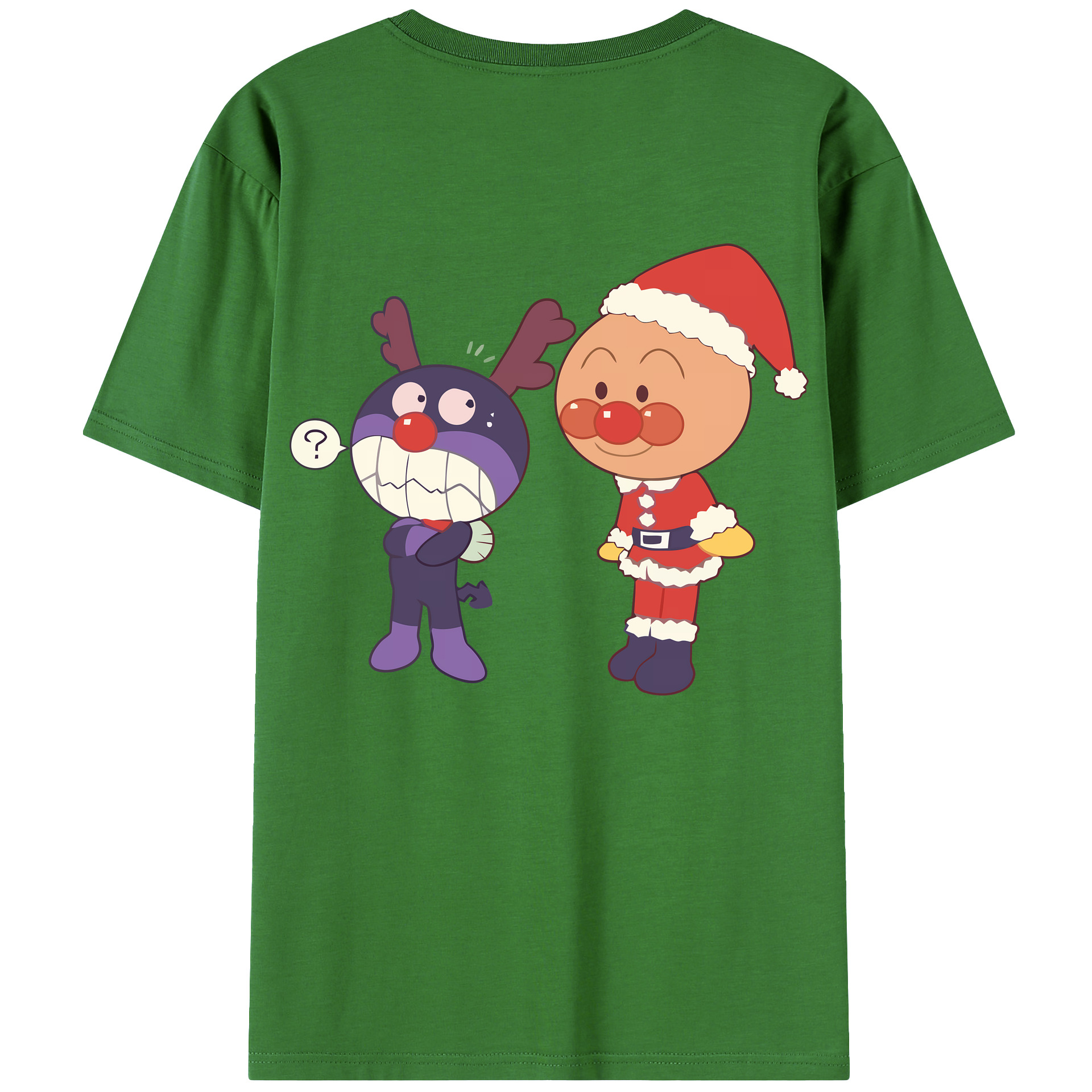 アンパンマン Anpanman レディース半袖Tシャツ(バックプリント)